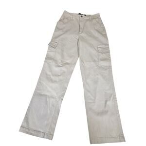 Hollister Ultra High Rise Dad Pant Cargo Cream 6/28